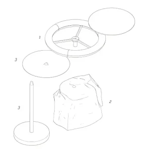 Uluru Lamp componenti
